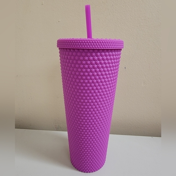 NWT Starbucks 2022 LATAM Matte Studded Venti Tumbler - Picture 2 of 5